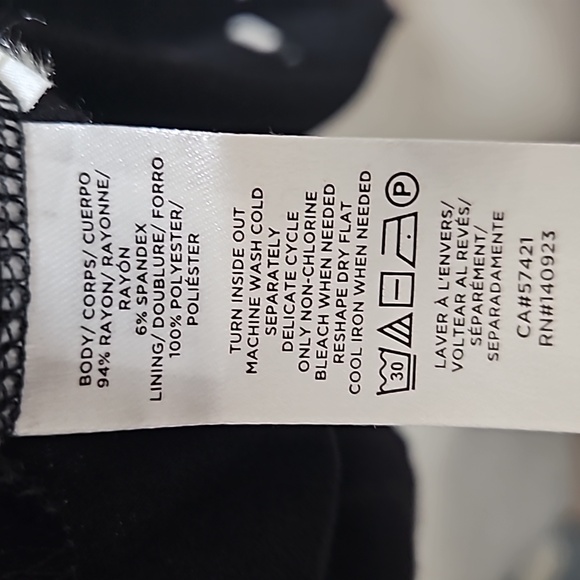 Loft Women's Brushstroke Knotted Swing Dress Size Large - Picture 4 of 11